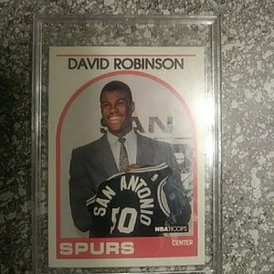 1989 David Robinson rookie card, and some of the J